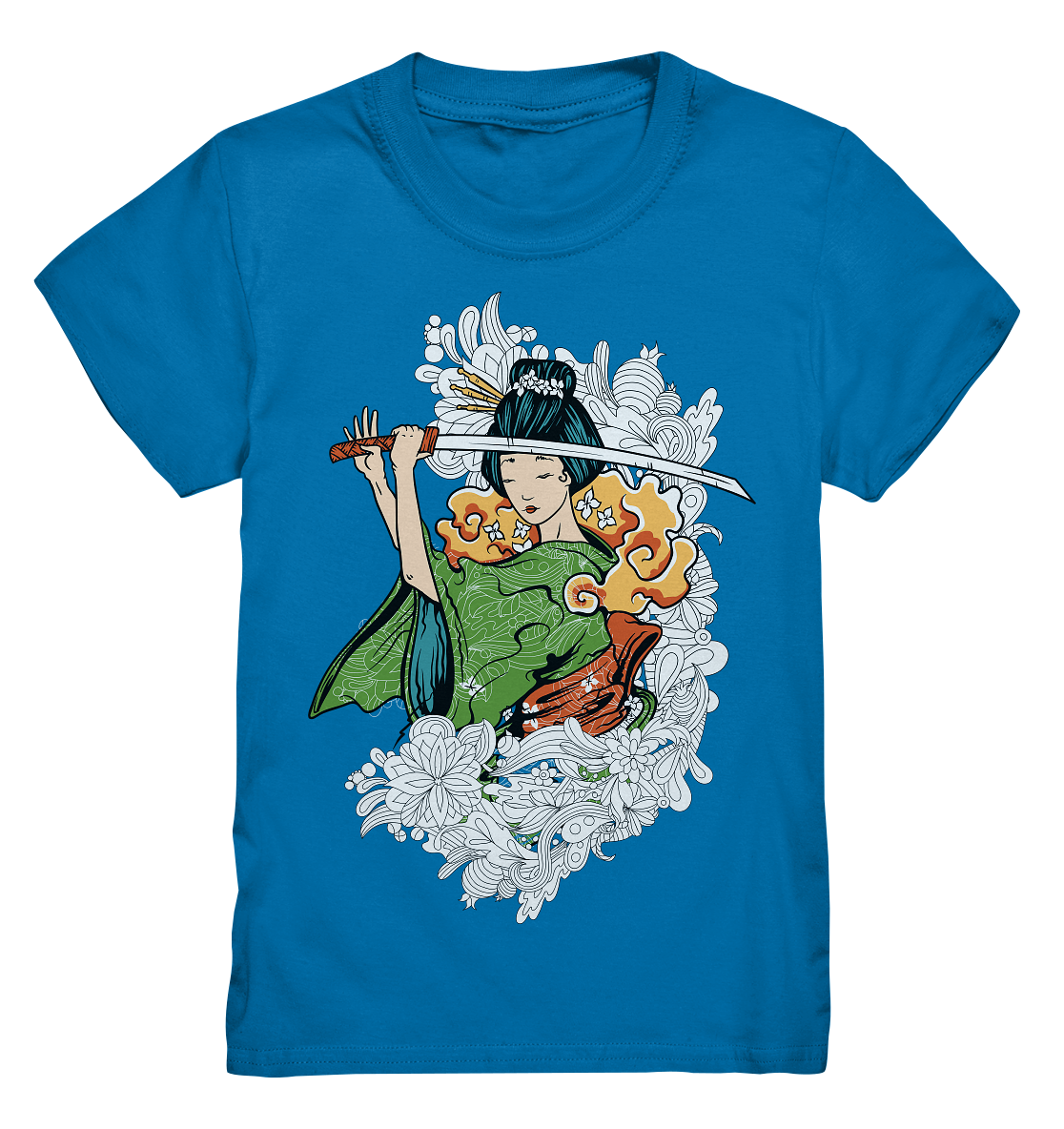 Geisha Sword - Kids Premium Shirt