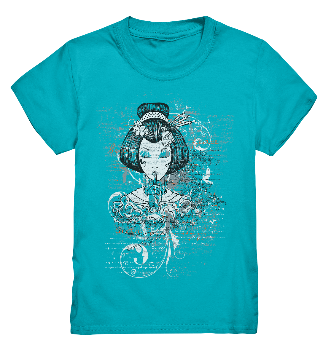 Geisha Shhh - Kids Premium Shirt