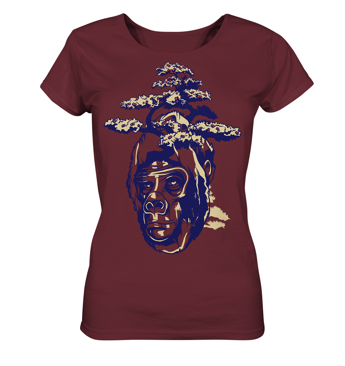 Ape tree - Ladies Organic Shirt