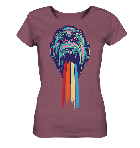 Ape Rainbow - Ladies Organic Shirt