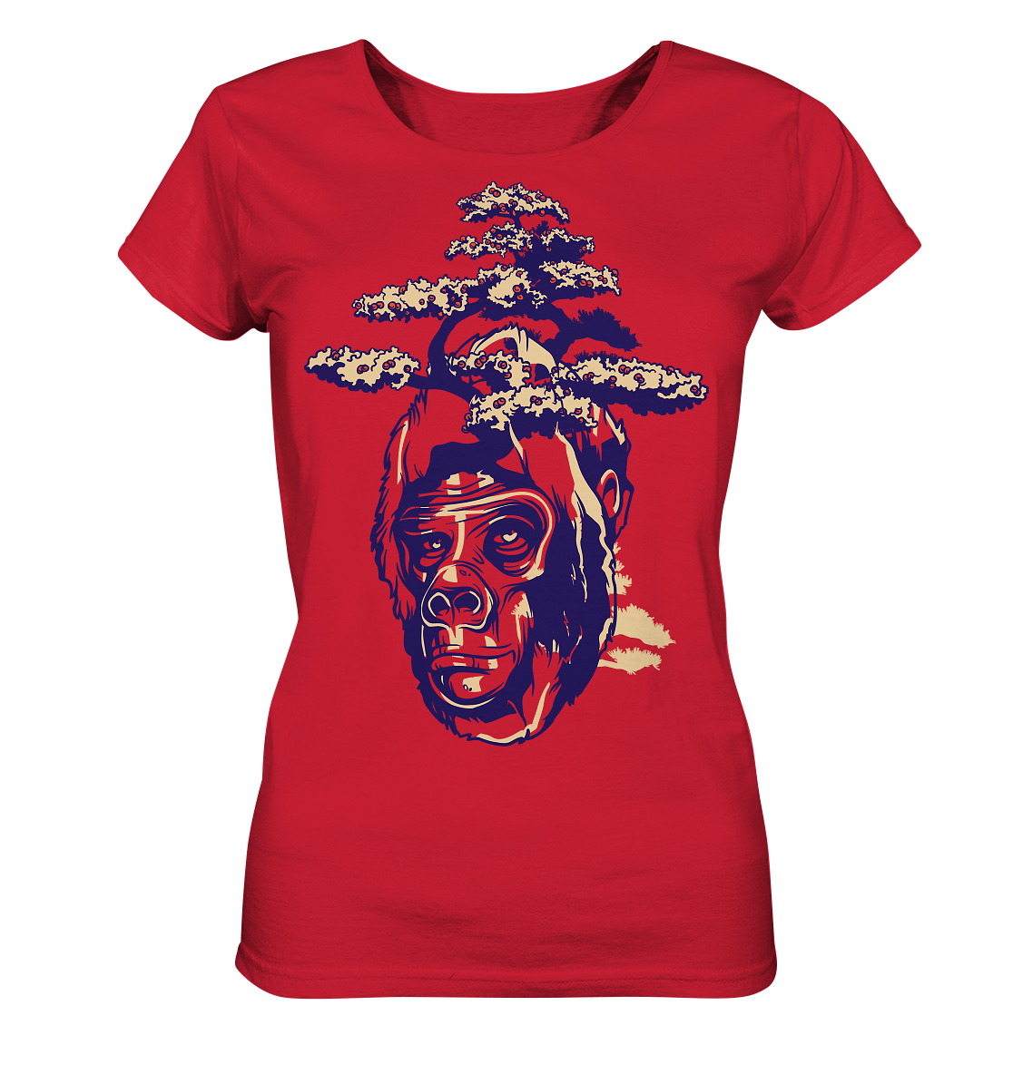 Ape tree - Ladies Organic Shirt