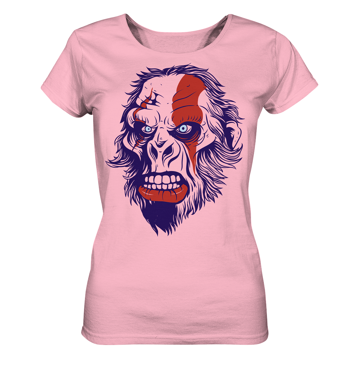 Angry Ape - Ladies Organic Shirt