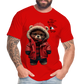 Ich gehe in die Berge - Premium Bio T-Shirt - Rot