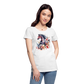 Flower Horse - Frauen Premium Bio T-Shirt - Weiß