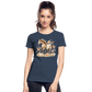 Flower Horse 3 - Frauen Premium Bio T-Shirt - Navy