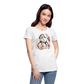 Flower Horse 4 - Frauen Premium Bio T-Shirt - Weiß