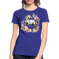 Flower Horse 4 - Frauen Premium Bio T-Shirt - Königsblau