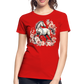 Flower Horse 4 - Frauen Premium Bio T-Shirt - Rot