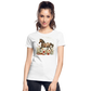 Flower Horse 9 - Frauen Premium Bio T-Shirt - Weiß