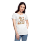 Flower Horse 6 - Frauen Premium Bio T-Shirt - Weiß