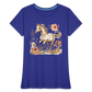 Flower Horse 6 - Frauen Premium Bio T-Shirt - Königsblau