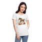 Flower Horse 12 - Frauen Premium Bio T-Shirt - Weiß