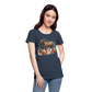 Flower Horse 12 - Frauen Premium Bio T-Shirt - Navy