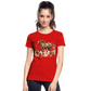 Flower Horse 12 - Frauen Premium Bio T-Shirt - Rot