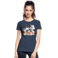 Flower Horse 11 - Frauen Premium Bio T-Shirt - Navy