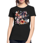 Flower Horse 18 - Frauen Premium Bio T-Shirt - Schwarz