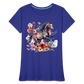 Flower Horse 18 - Frauen Premium Bio T-Shirt - Königsblau