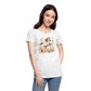 Flower Horse 10 - Frauen Premium Bio T-Shirt - Weiß