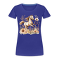 Flower Horse 10 - Frauen Premium Bio T-Shirt - Königsblau