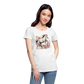 Flower Horse 13 - Frauen Premium Bio T-Shirt - Weiß