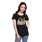 Flower Horse 8 - Frauen Premium Bio T-Shirt - Schwarz