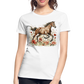 Flower Horse 7 - Frauen Premium Bio T-Shirt - Weiß