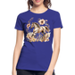 Flower Horse 5 - Frauen Premium Bio T-Shirt - Königsblau