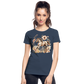 Flower Horse 5 - Frauen Premium Bio T-Shirt - Navy