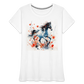 Flower Horse 20 - Frauen Premium Bio T-Shirt - Weiß