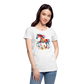 Flower Horse 19 - Frauen Premium Bio T-Shirt - Weiß