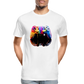 Controller Grafitti - Männer Premium Bio T-Shirt - Weiß