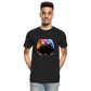 Controller Grafitti - Männer Premium Bio T-Shirt - Schwarz