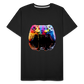 Controller Grafitti - Männer Premium Bio T-Shirt - Schwarz