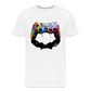 Controller Grafitti - Männer Premium Bio T-Shirt - Weiß