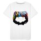 Controller Grafitti - Männer Premium Bio T-Shirt - Weiß