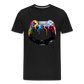 Controller Grafitti - Männer Premium Bio T-Shirt - Schwarz