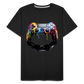 Controller Grafitti - Männer Premium Bio T-Shirt - Schwarz