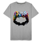 Controller Grafitti - Männer Premium Bio T-Shirt - Grau meliert