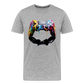 Controller Grafitti - Männer Premium Bio T-Shirt - Grau meliert