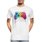 Controller Grafitti - Männer Premium Bio T-Shirt - Weiß