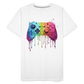 Controller Grafitti - Männer Premium Bio T-Shirt - Weiß