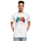 Controller Grafitti - Männer Premium Bio T-Shirt - Weiß