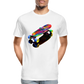 Skateboard Grafitti - Männer Premium Bio T-Shirt - Weiß