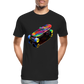 Skateboard Grafitti - Männer Premium Bio T-Shirt - Schwarz