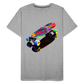 Skateboard Grafitti - Männer Premium Bio T-Shirt - Grau meliert