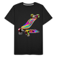 Skateboard Grafitti - Männer Premium Bio T-Shirt - Schwarz