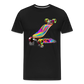 Skateboard Grafitti - Männer Premium Bio T-Shirt - Schwarz