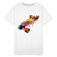 Skateboard Grafitti - Männer Premium Bio T-Shirt - Weiß