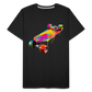 Skateboard Grafitti - Männer Premium Bio T-Shirt - Schwarz