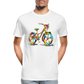 Bike Grafitti - Männer Premium Bio T-Shirt - Weiß